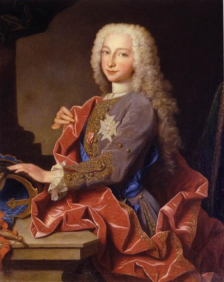 Jean Ranc Portrait of Charles de Bourbon oil painting image